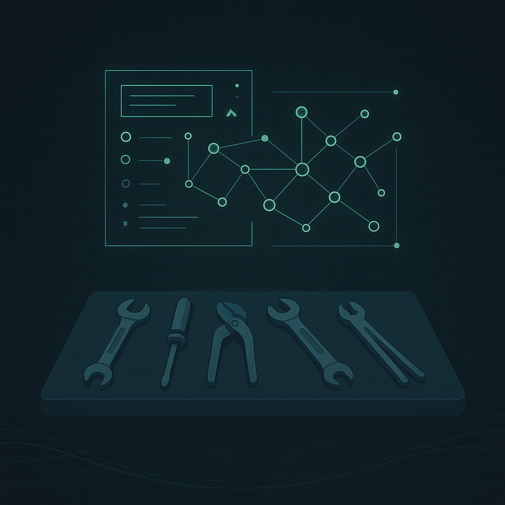 Fractured glass bottleneck with code-like strips flowing outward, symbolizing transient data.